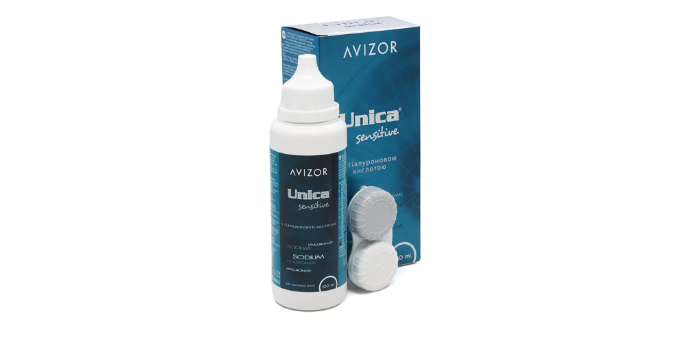 Розчин для лінз Avizor Unica Sensitive (100 ml)