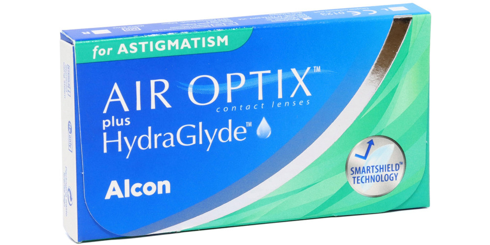 Контактні лінзи Air Optix Plus HydraGlyde for Astigmatism