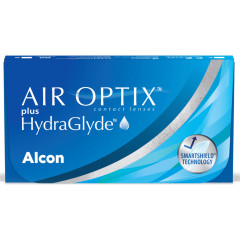 Місячні контактні лінзи Air Optix plus Hydraglyde