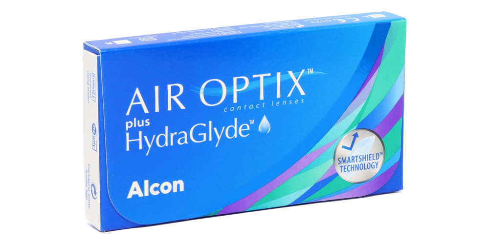 Контактні лінзи Air Optix Plus HydraGlyde
