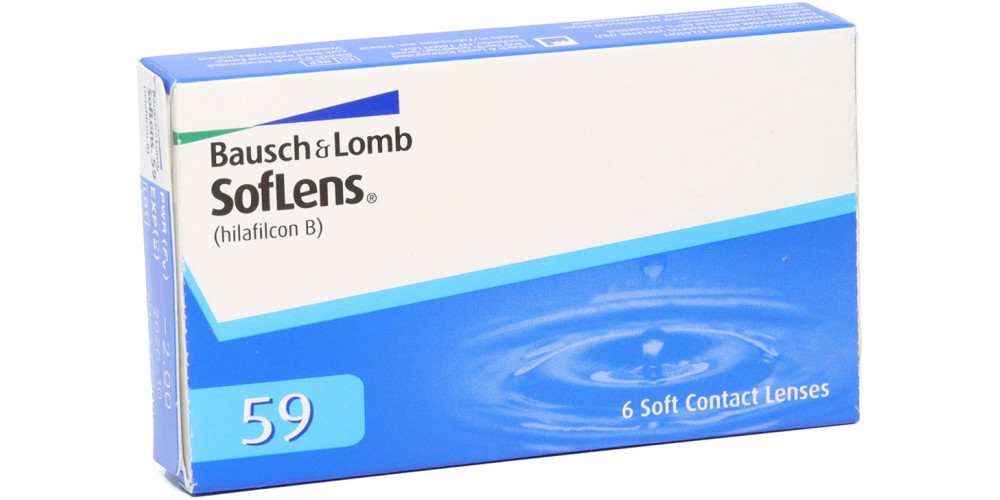 Контактні лінзи Bausch & Lomb Soflens 59