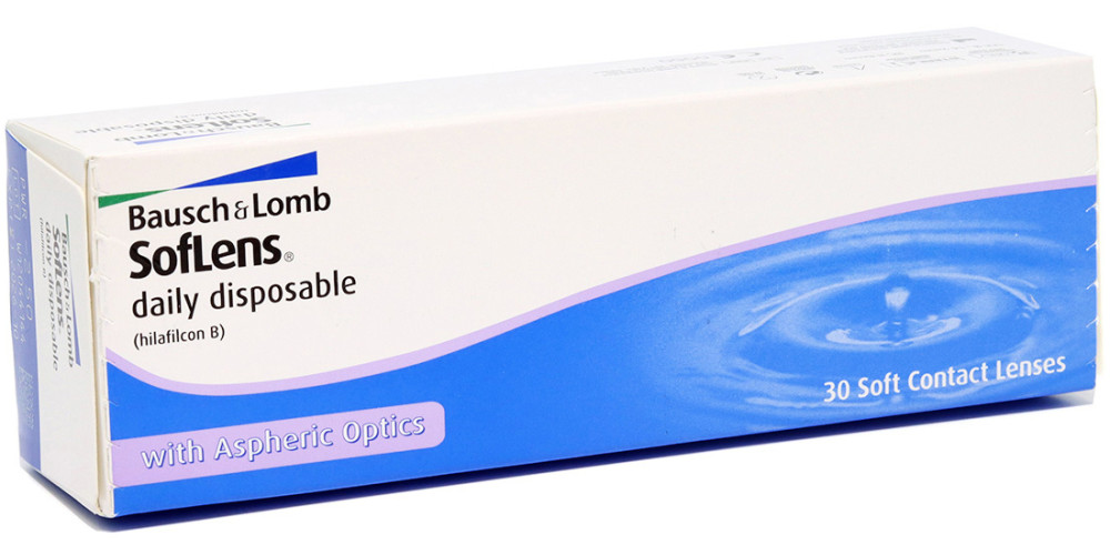 Контактні лінзи Bausch & Lomb Soflens Daily Disposable