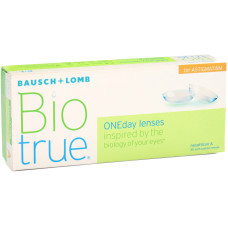 Контактні лінзи Bausch & Lomb BioTrue OneDay for Astigmatism 