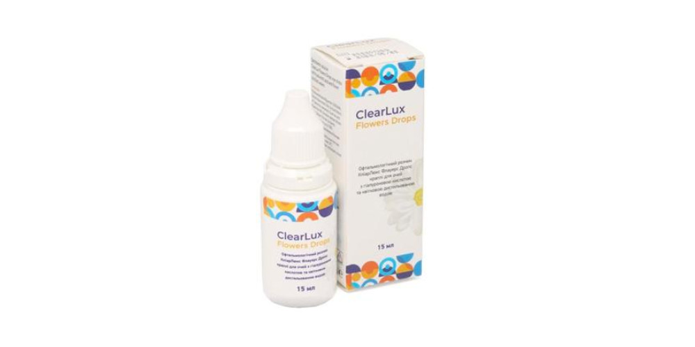 Краплі для очей  ClearLux Flowers Drops 15 мл