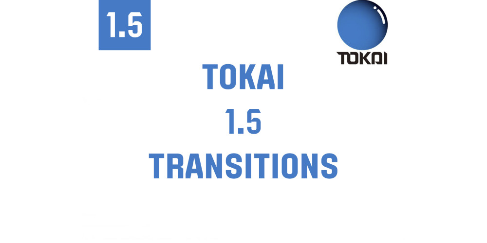 Оптична лінза для окулярів Tokai 1.50 Transitions Gen. 8