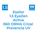 Оптична лінза Essilor 1.5 EyeZen Active 060 Orma Crizal Prevencia UV