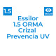 Оптична лінза Essilor 1.5 Orma Crizal Prevencia UV
