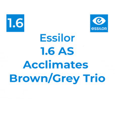 Оптична лінза Essilor 1.6 AS Acclimates Brown/Grey Trio