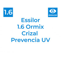 Оптична лінза Essilor 1.6 Ormix Crizal Prevencia UV