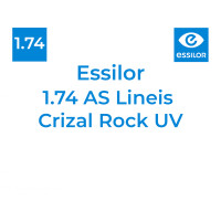 Оптична лінза Essilor 1.74 AS Lineis Crizal Rock UV