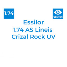 Оптична лінза Essilor 1.74 AS Lineis Crizal Rock UV