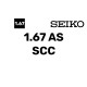 Оптична лінза для окулярів Seiko 1.67 AS SCC