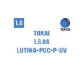 Оптична лінза для окулярів Tokai 1.6 AS Lutina PGC P-UV