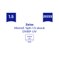 Оптична лінза для окулярів Zeiss Monof .1.5 Sph stock DVBP