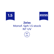 Оптична лінза для окулярів Zeiss Monof. 1.5 Sph stock NT UV