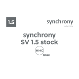 Оптична лінза для окулярів synchrony SV 1.5 stock HMC Blue