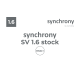 Оптична лінза для окулярів synchrony SV 1.6 stock HMC+