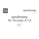 Оптична лінза для окулярів synchrony SV Access A 1.5 HMC
