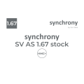 Оптична лінза для окулярів synchrony SV AS 1.67 stock HMC+
