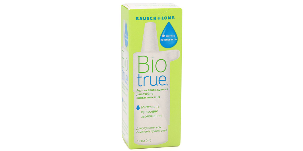 Краплі для очей Bausch & Lomb Biotrue Drops