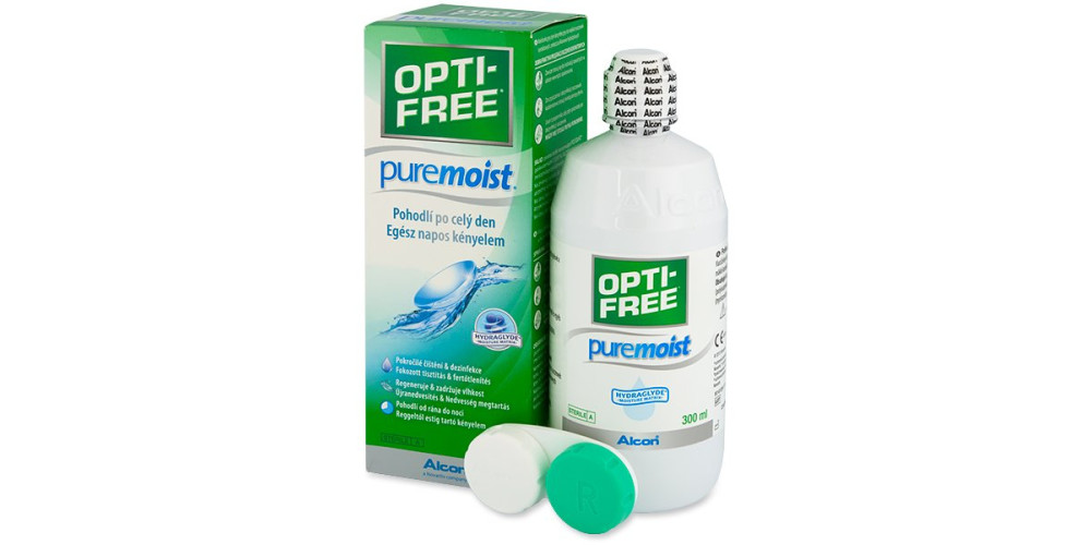 Розчин для лінз Alcon Opti-Free PureMoist (300 ml)