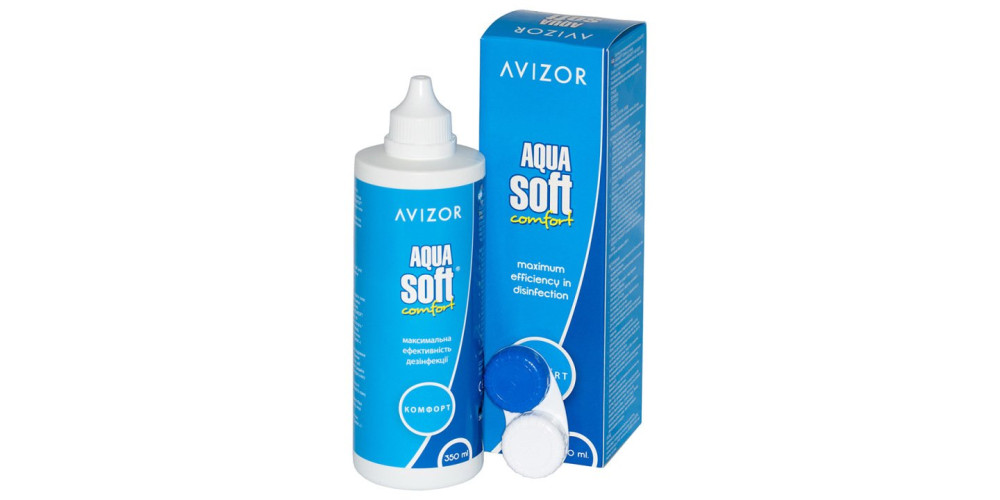 Розчин для лінз Avizor Aqua Soft Comfort (120 ml)