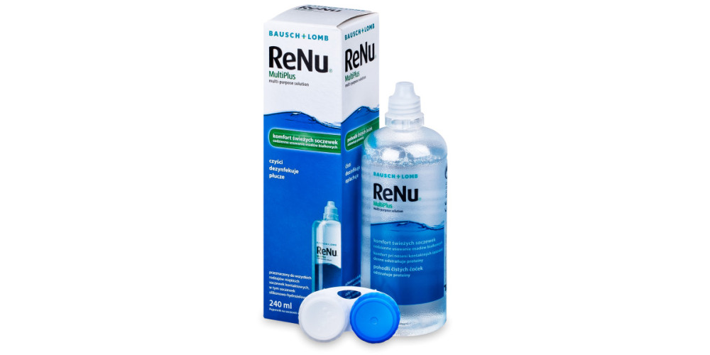 Розчин для лінз Bausch + Lomb ReNu MultiPlus (360 ml)